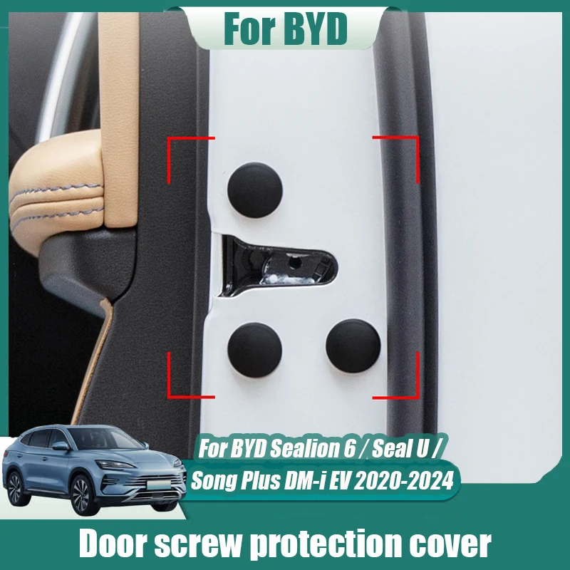 Для BYD Sealion 6 Seal U Song Plus DM-i EV 2020 2024, защитная крышка дверного винта, декоративная рамка, защита от ржавчины
Для BYD Sealion 6 Seal U Song Plus DM-i EV 2020 2024, защитная крышка дверного винта, декоративная рамка, защита от ржавчины