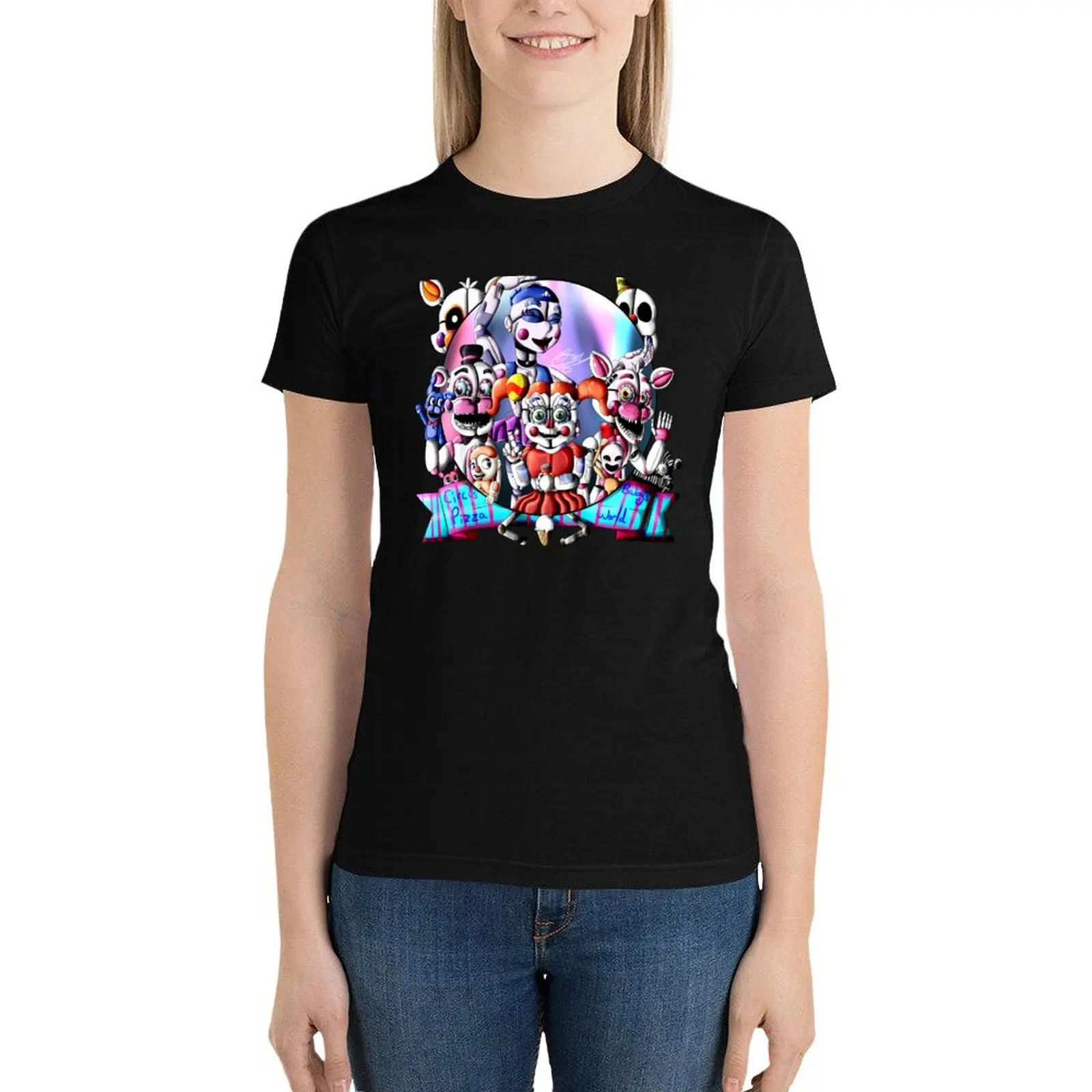 Circus Baby's T-Shirt Aesthetic clothing korean fashion summer tops summer top tshirts woman
Circus Baby's T-Shirt Aesthetic clothing korean fashion summer tops summer top tshirts woman