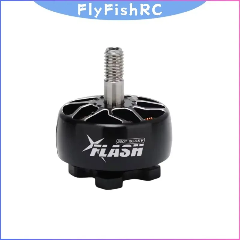 FlyFishRC Flash 2207 1950KV/2005KV Brushless Motor 2-6S for 5 Inch FPV Drone - High Torque Long Range Freestyle Racing
FlyFishRC Flash 2207 1950KV/2005KV Brushless Motor 2-6S for 5 Inch FPV Drone - High Torque Long Range Freestyle Racing