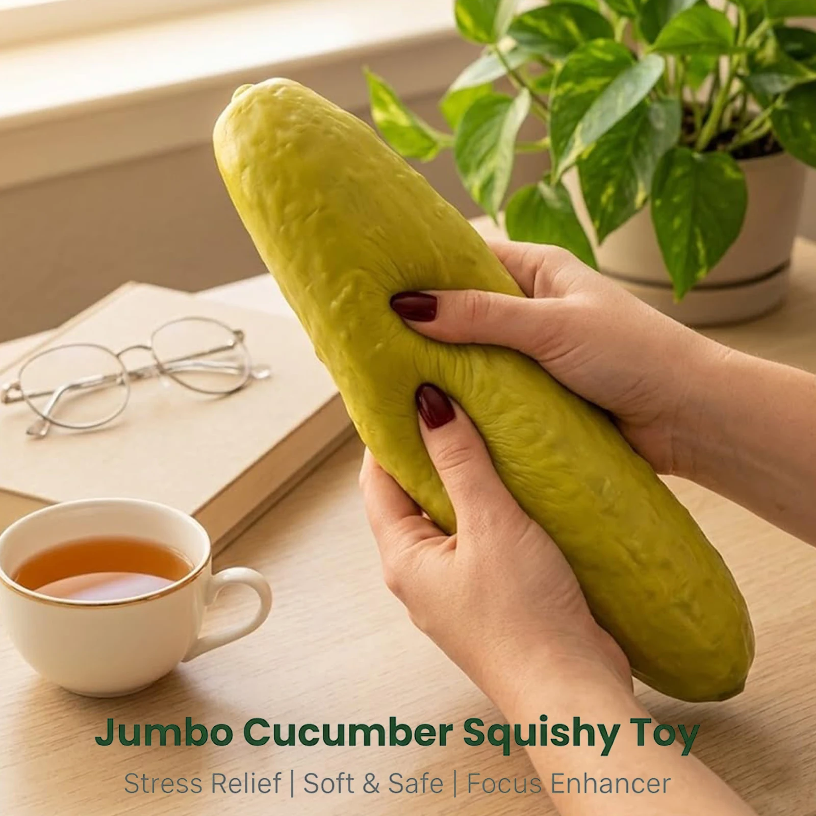Cucumber Shape Kids Squeeze T oy Pickled Slow Rising Game Soft Cucumber Sensory Squeeze Gifts For Teen Student Kids Office Home
Cucumber Shape Kids Squeeze T oy Pickled Slow Rising Game Soft Cucumber Sensory Squeeze Gifts For Teen Student Kids Office Home