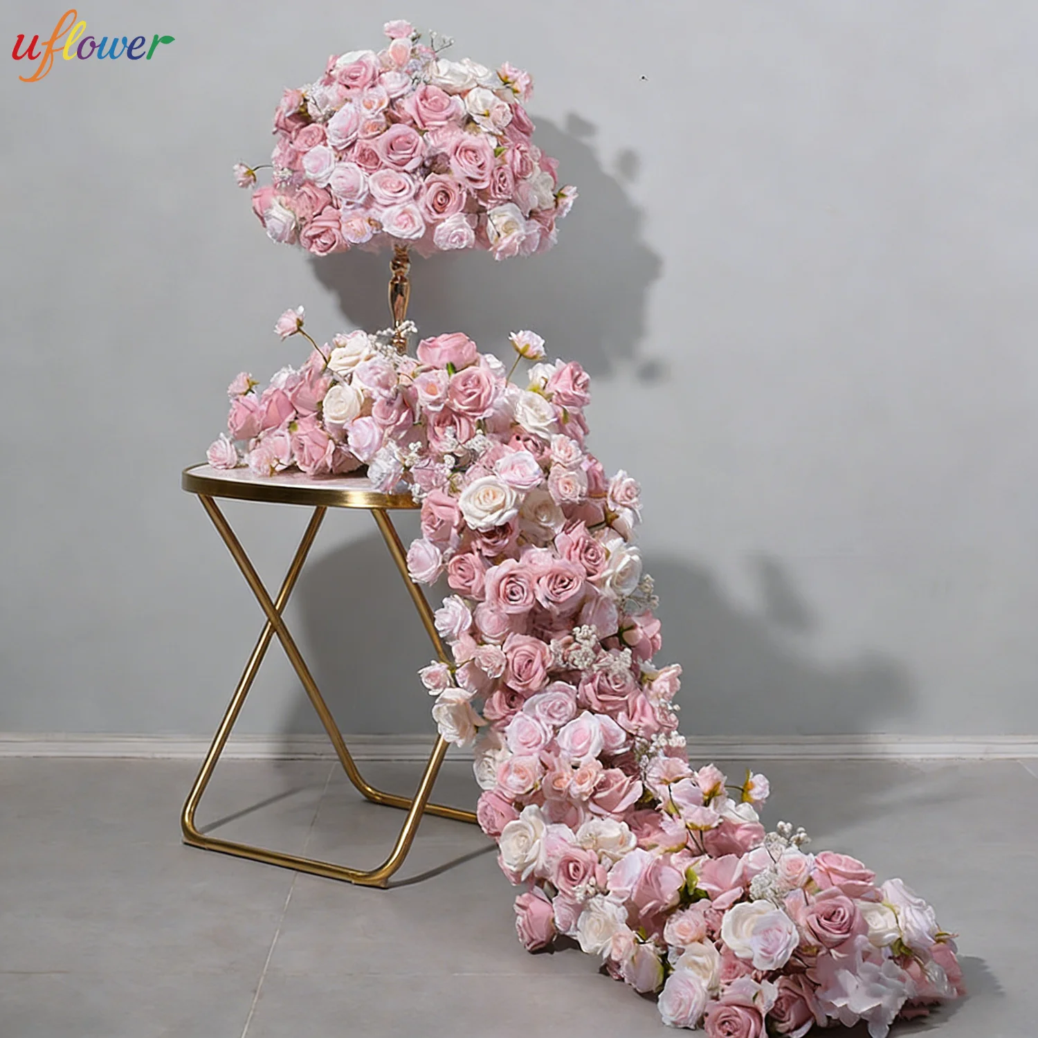 Uflower Artificial Flowers Wedding Backdrop Decoration Table Centerpiece Flower Ball Long Runner Flower Row Sofa Photo Props
Uflower Artificial Flowers Wedding Backdrop Decoration Table Centerpiece Flower Ball Long Runner Flower Row Sofa Photo Props
