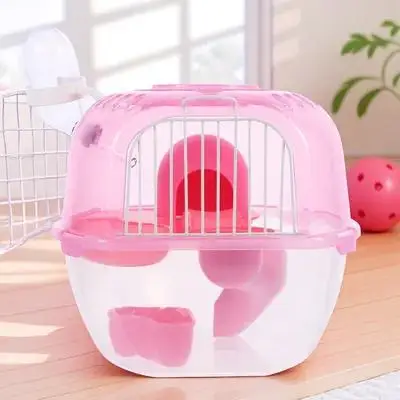 2-Tier Small Animal Travel Cage Lightweight Portable Carrier Ventilated Transparent Outdoor Case For Hamster Guinea Pig Rabbit
2-Tier Small Animal Travel Cage Lightweight Portable Carrier Ventilated Transparent Outdoor Case For Hamster Guinea Pig Rabbit