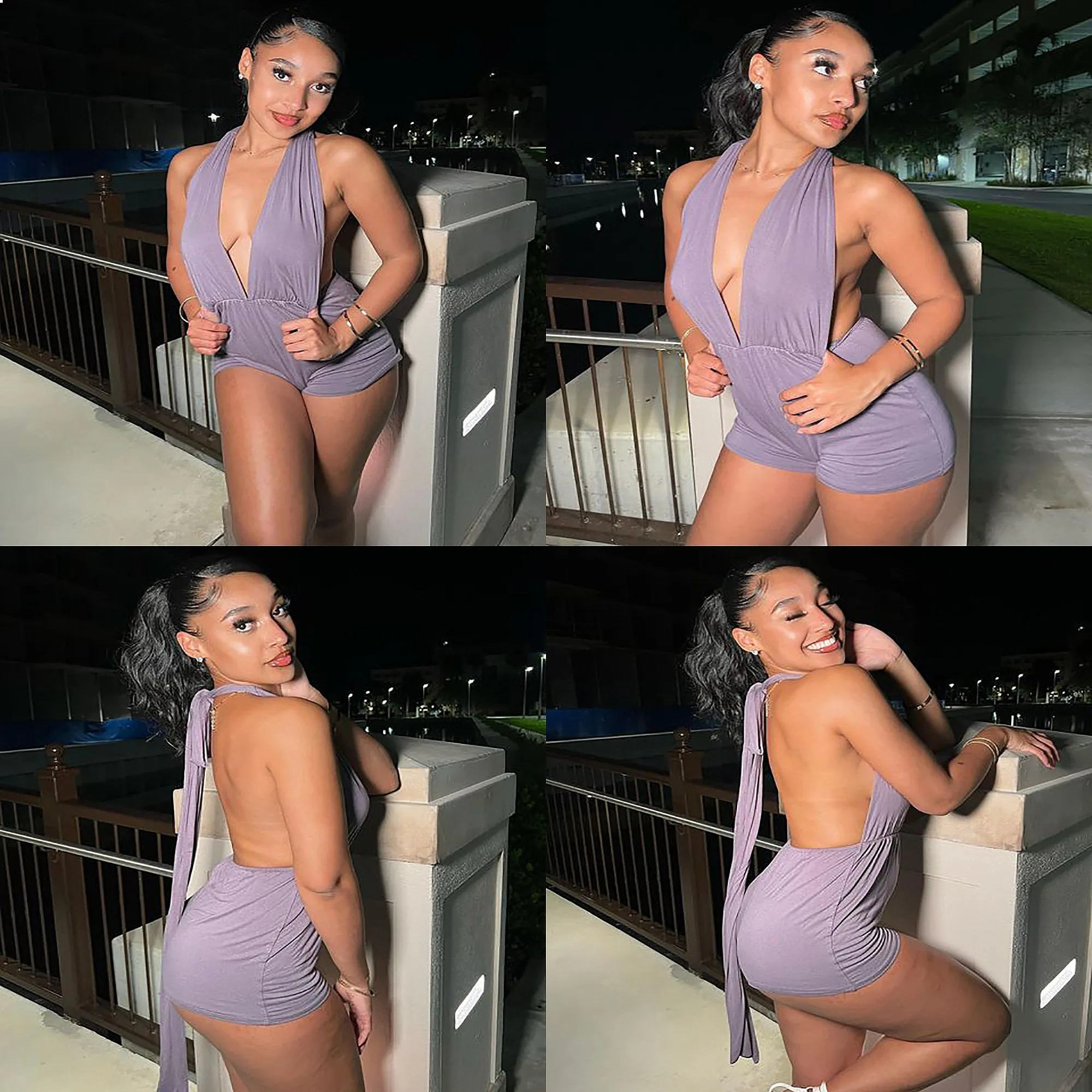 Sexy Deep V Backless Jumpsuit for Women Summer Club Night Out Bodysuit Overall Playsuit
Sexy Deep V Backless Jumpsuit for Women Summer Club Night Out Bodysuit Overall Playsuit