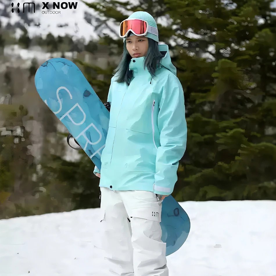 XNOW Men Women 3L Ski Jacket Winter 3M Warm Ski Coat Outdoor Windproof Waterproof Snowboard Jackets Fashion Snow Sportswear
XNOW Men Women 3L Ski Jacket Winter 3M Warm Ski Coat Outdoor Windproof Waterproof Snowboard Jackets Fashion Snow Sportswear