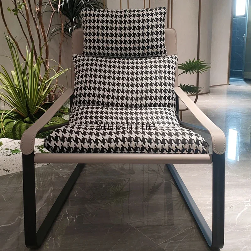 Italian minimalist light luxury creative lazy living room balcony recliner FT
Italian minimalist light luxury creative lazy living room balcony recliner FT