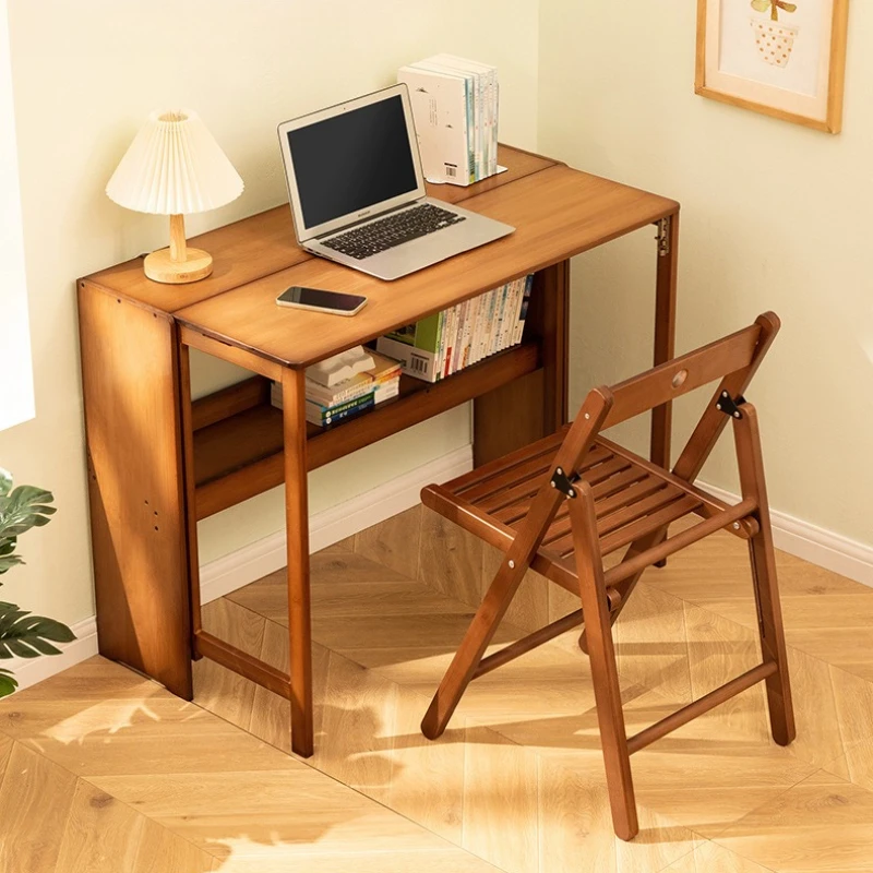 New model Foldable Computer Desk Home Desktop Desk Simple Desk Bedroom Workbench Simple Learning Writing Desk