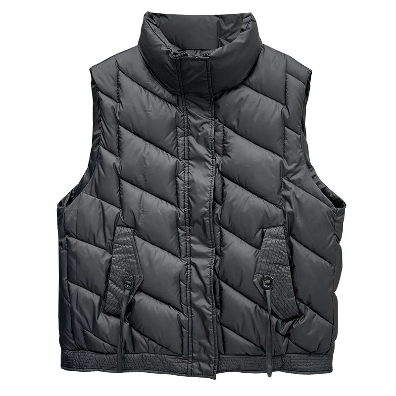 XXXXXL Fashion Plus Size Women's Parkas New Winter Style Casual Warm Sleeveless Vest Versatile And Warm Padded Waistcoat 6852
XXXXXL Fashion Plus Size Women's Parkas New Winter Style Casual Warm Sleeveless Vest Versatile And Warm Padded Waistcoat 6852