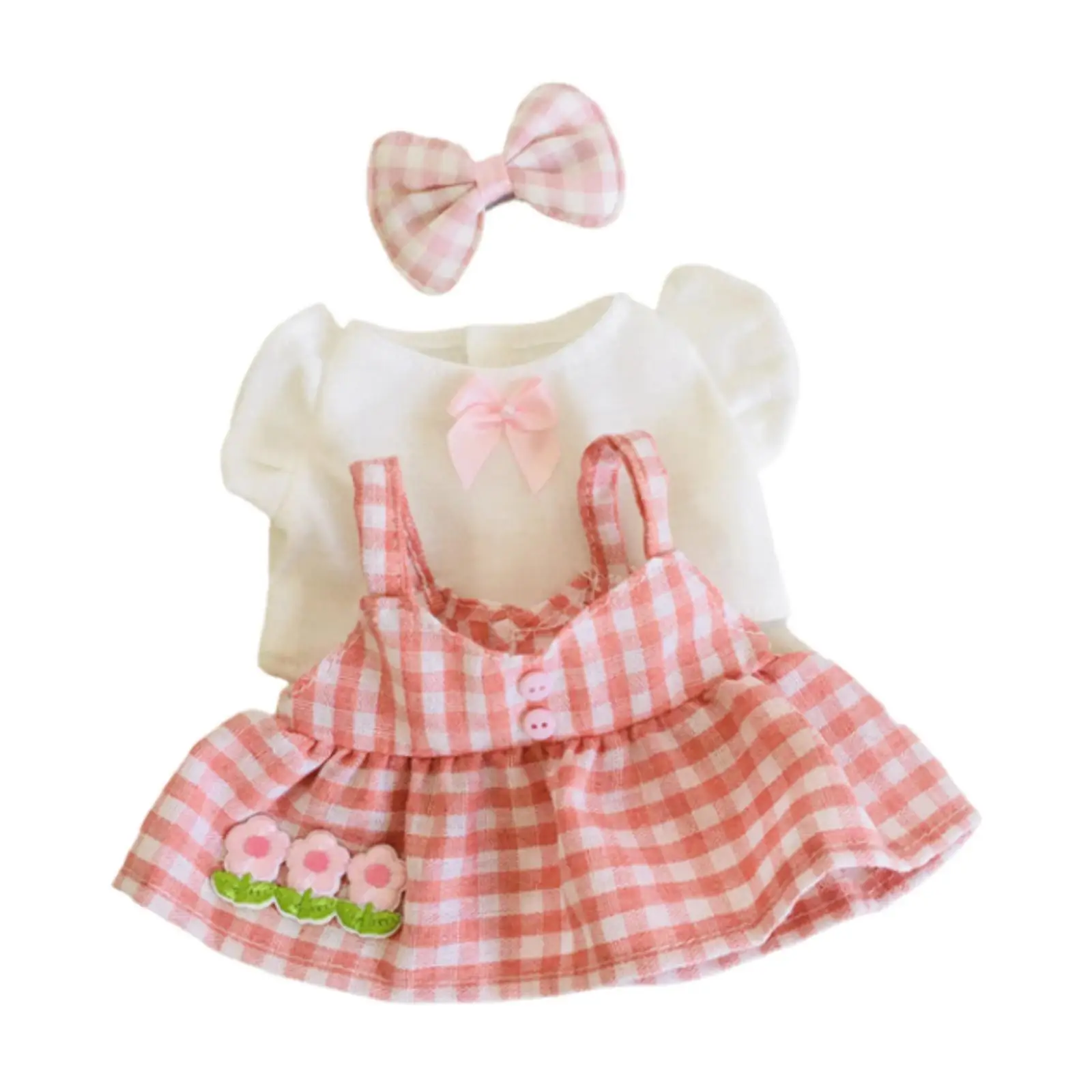 3x 20cm Miniature Doll Clothes Girl Doll Outfits Dress up Doll Changing Clothes Game for 20cm/7.87inch Plush Doll Child Toy
3x 20cm Miniature Doll Clothes Girl Doll Outfits Dress up Doll Changing Clothes Game for 20cm/7.87inch Plush Doll Child Toy