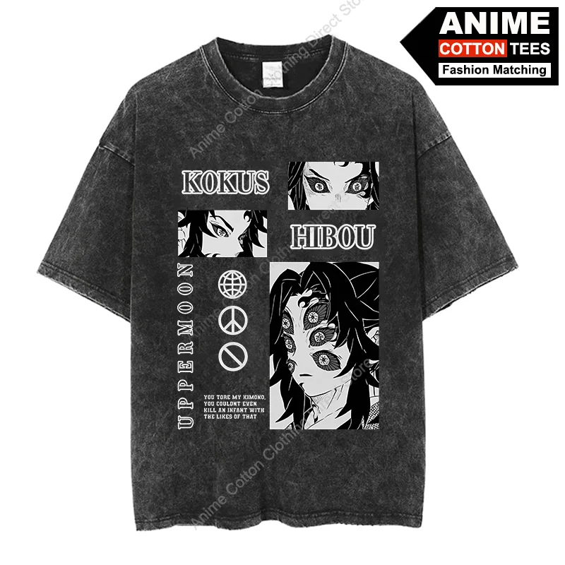 Anime Demon Slayer Graphic Print T-shirt Y2k Harajuku Fashion Unisex Hop Streetwear T Shirt Retro Cotton Oversized Loose Tees
Anime Demon Slayer Graphic Print T-shirt Y2k Harajuku Fashion Unisex Hop Streetwear T Shirt Retro Cotton Oversized Loose Tees