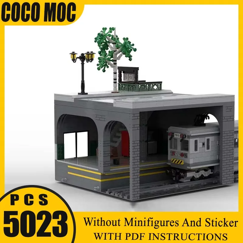 Gift Christmas Toy Technology Blocks New York Train Station Model Underground Metro Line 1 Moc Building Bricks DIY Sets Assembly
Gift Christmas Toy Technology Blocks New York Train Station Model Underground Metro Line 1 Moc Building Bricks DIY Sets Assembly