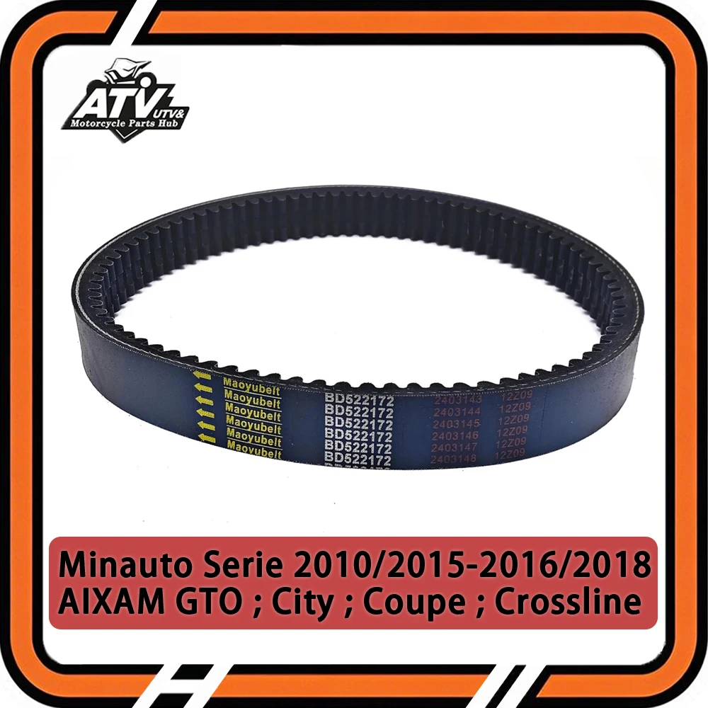 Drive Belt 844x31For Minauto Serie AIXAM City GTO Crossline Coupe Crossover Gamme VISION Codlice EPCOUR044 BD522172
Drive Belt 844x31For Minauto Serie AIXAM City GTO Crossline Coupe Crossover Gamme VISION Codlice EPCOUR044 BD522172