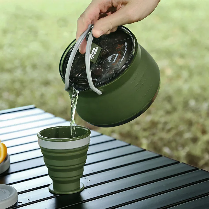 Camping Aesthetics Silicone Folding Water Pot Portable Outdoor Camping Open Fire Coffee Tea Card Stove Cooking Camping Kitchen
Camping Aesthetics Silicone Folding Water Pot Portable Outdoor Camping Open Fire Coffee Tea Card Stove Cooking Camping Kitchen