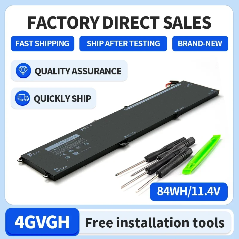 Somi-New Original 4GVGH Laptop Battery for DELL Precision 5510 XPS 15 9550 series 1P6KD T453X 11.4V 84WH
Somi-New Original 4GVGH Laptop Battery for DELL Precision 5510 XPS 15 9550 series 1P6KD T453X 11.4V 84WH