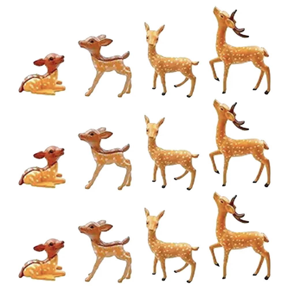 4 Pcs Sika Deer Statue Micro Pvc Toy Christmas Miniature Ornament Decorations Decors
4 Pcs Sika Deer Statue Micro Pvc Toy Christmas Miniature Ornament Decorations Decors