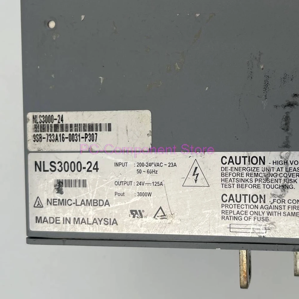 NLS3000-24 Switching Power Supply 24V 125A 3000W
NLS3000-24 Switching Power Supply 24V 125A 3000W