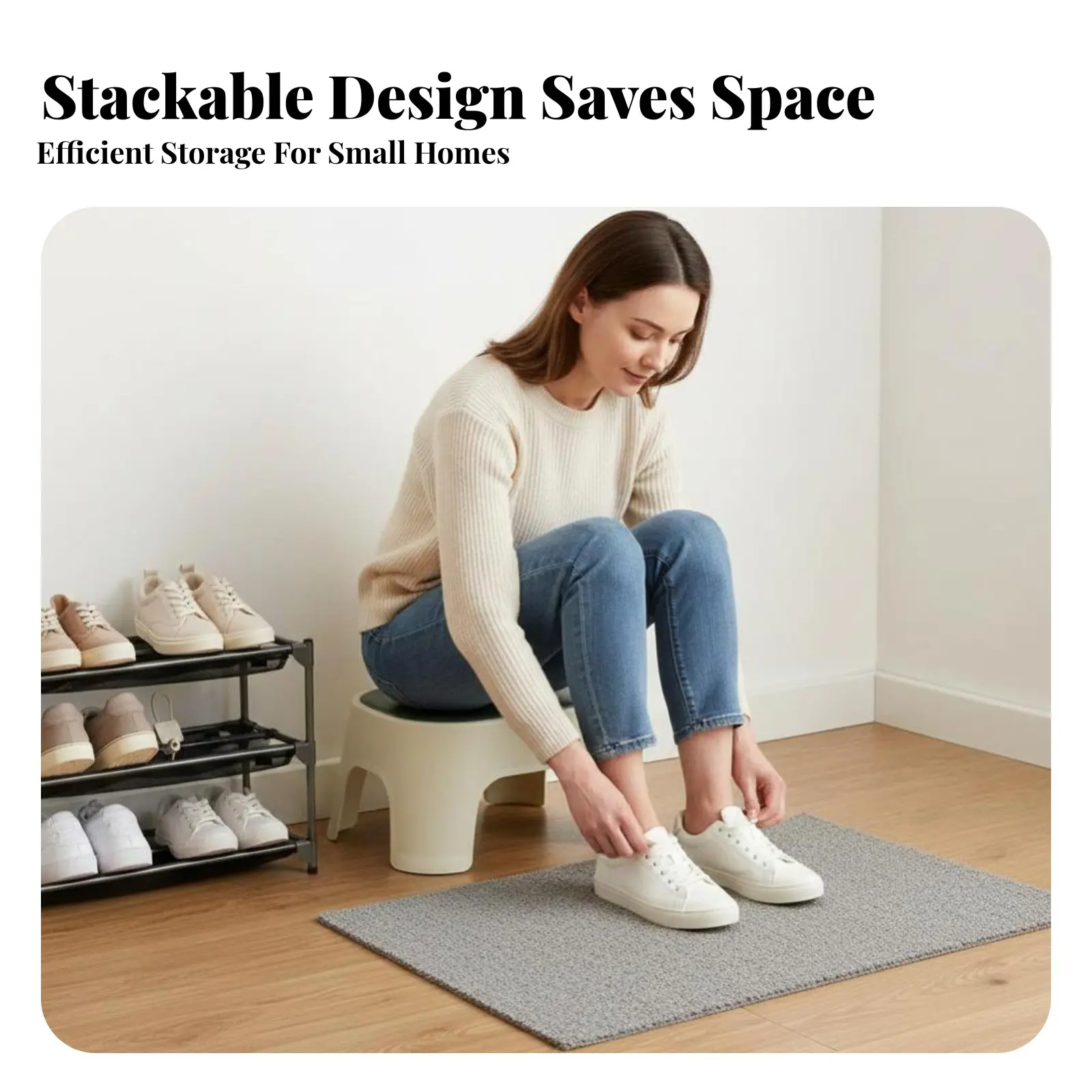 Складной пластиковый табурет с противоскользящим покрытием, портативный, утолщенный, легко чистится, для студентов, для гостиной
Складной пластиковый табурет с противоскользящим покрытием, портативный, утолщенный, легко чистится, для студентов, для гостиной