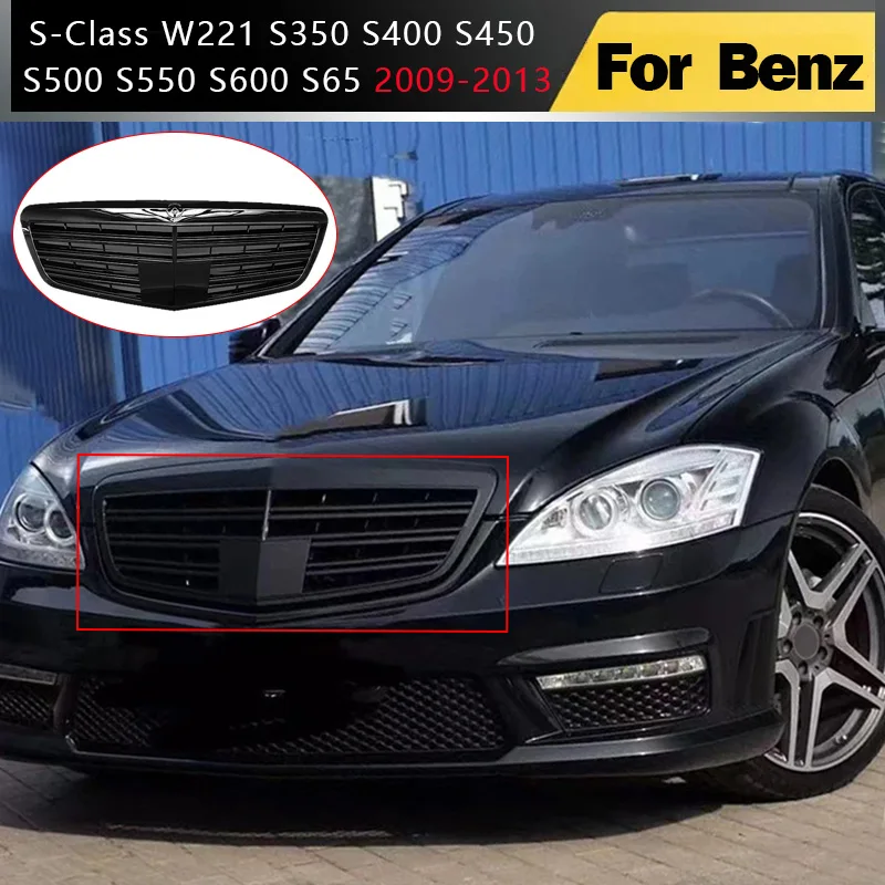 For Mercedes Benz S-Class W221 S350 S400 S450 S500 S550 S600 S65 2009-2013 Front Grille Facelift Grid Racing Grill Auto Parts
For Mercedes Benz S-Class W221 S350 S400 S450 S500 S550 S600 S65 2009-2013 Front Grille Facelift Grid Racing Grill Auto Parts