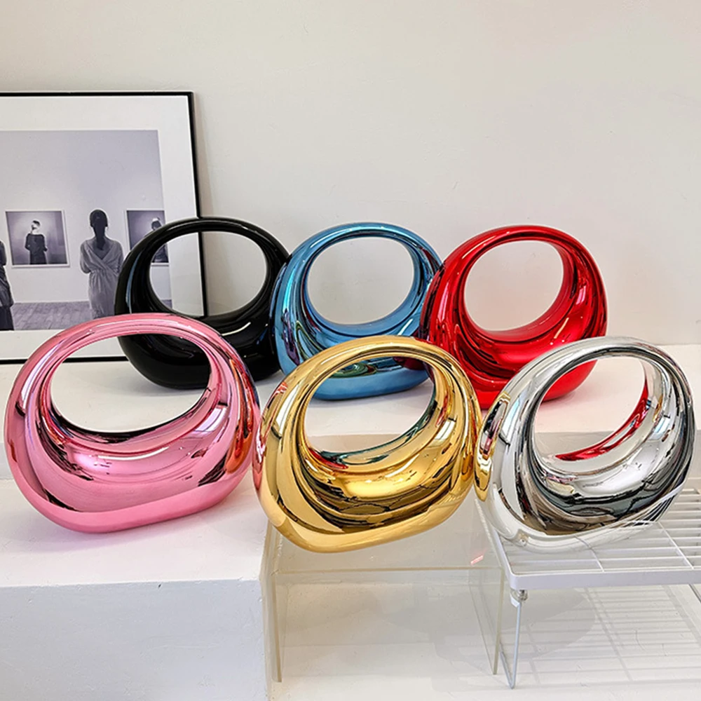 Candy Color Acrylic Clutch Ladies Handbags Glossy Designer Bags for Women Luxury Dumpling Shoulder Bag Fashion Party Evening Bag
Candy Color Acrylic Clutch Ladies Handbags Glossy Designer Bags for Women Luxury Dumpling Shoulder Bag Fashion Party Evening Bag
