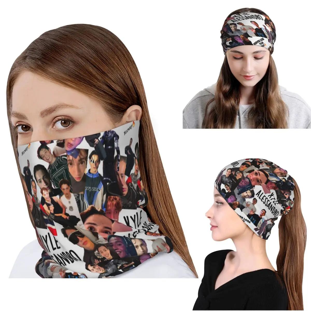 Kyle Alessandro Bandana Neck Cover Magic Scarf Multifunction Face Mask Beanies Hat for Men Women Adult All Season
Kyle Alessandro Bandana Neck Cover Magic Scarf Multifunction Face Mask Beanies Hat for Men Women Adult All Season