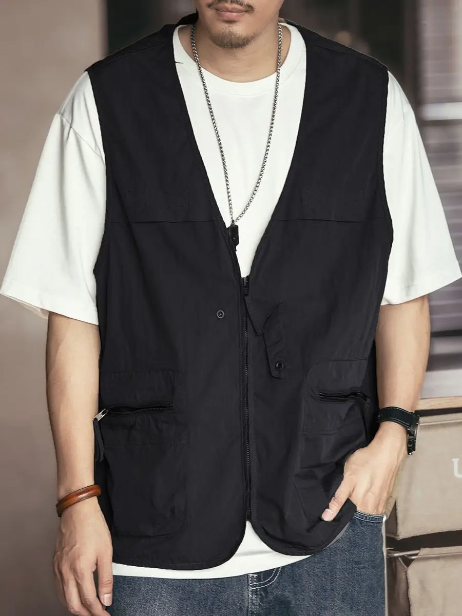 Легкий дышащий летний жилет для активного отдыха и работы, мужской тонкий жилет-жакет для молодежи, повседневный, приталенный крой
Легкий дышащий летний жилет для активного отдыха и работы, мужской тонкий жилет-жакет для молодежи, повседневный, приталенный крой