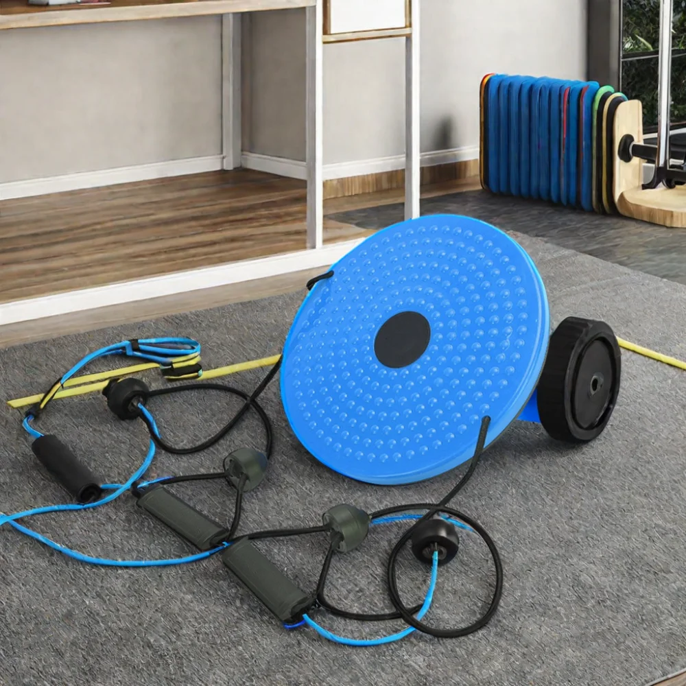 Indoor Sports Entertainment Waist Twisting Disc Twister Board Pull Rope Aerobic Exercise Fitness Equipment Durable TPR+PP
Indoor Sports Entertainment Waist Twisting Disc Twister Board Pull Rope Aerobic Exercise Fitness Equipment Durable TPR+PP