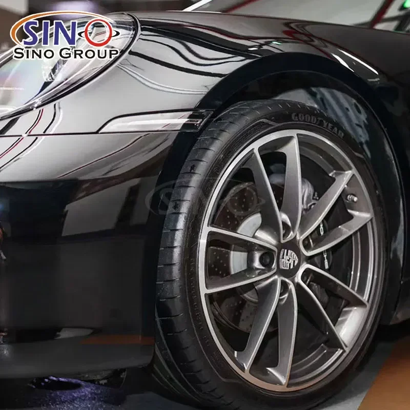 5 Years Warranty Heat Healing Super High Gloss Metallic Black Auto Paint Protection PPF TPU Bright Black Car Film
5 Years Warranty Heat Healing Super High Gloss Metallic Black Auto Paint Protection PPF TPU Bright Black Car Film