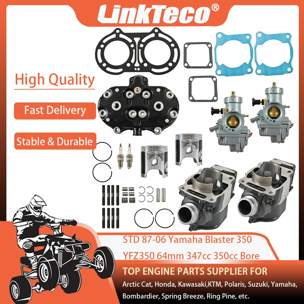87-06 STD Диаметр 64 мм 347cc 350cc Карбюратор Головка блока цилиндров Комплект прокладок поршня для Yamaha Banshee 350 YFZ350 2GU-11321-00-00
87-06 STD Диаметр 64 мм 347cc 350cc Карбюратор Головка блока цилиндров Комплект прокладок поршня для Yamaha Banshee 350 YFZ350 2GU-11321-00-00