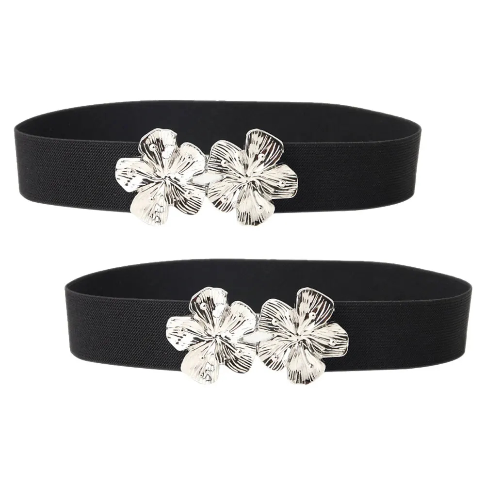 2Pcs Elastic Waist Belt Women Fashion Vintage Wide Beaded Belts Formal Dress Lady Adjustable Stretch Flower Buckle Durabl
2Pcs Elastic Waist Belt Women Fashion Vintage Wide Beaded Belts Formal Dress Lady Adjustable Stretch Flower Buckle Durabl