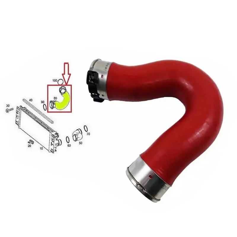 Intercooler Hose Boost Air Intake Hose for Mercedes -Benz Sprinter 906 2006-2021 Rubber intake Pipe accessories A9065285082
Intercooler Hose Boost Air Intake Hose for Mercedes -Benz Sprinter 906 2006-2021 Rubber intake Pipe accessories A9065285082