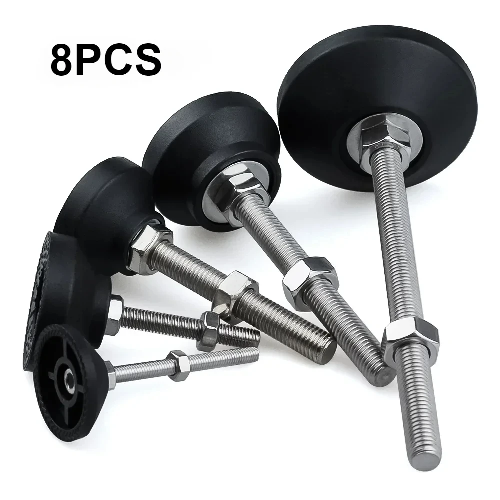 8Pcs/Lot Adjustable Lathe Leg Dia 40mm Thread Type Adjustable Levelling Feet Swivel Base Articulating Legs M5/M6/M8/M10/M12
8Pcs/Lot Adjustable Lathe Leg Dia 40mm Thread Type Adjustable Levelling Feet Swivel Base Articulating Legs M5/M6/M8/M10/M12