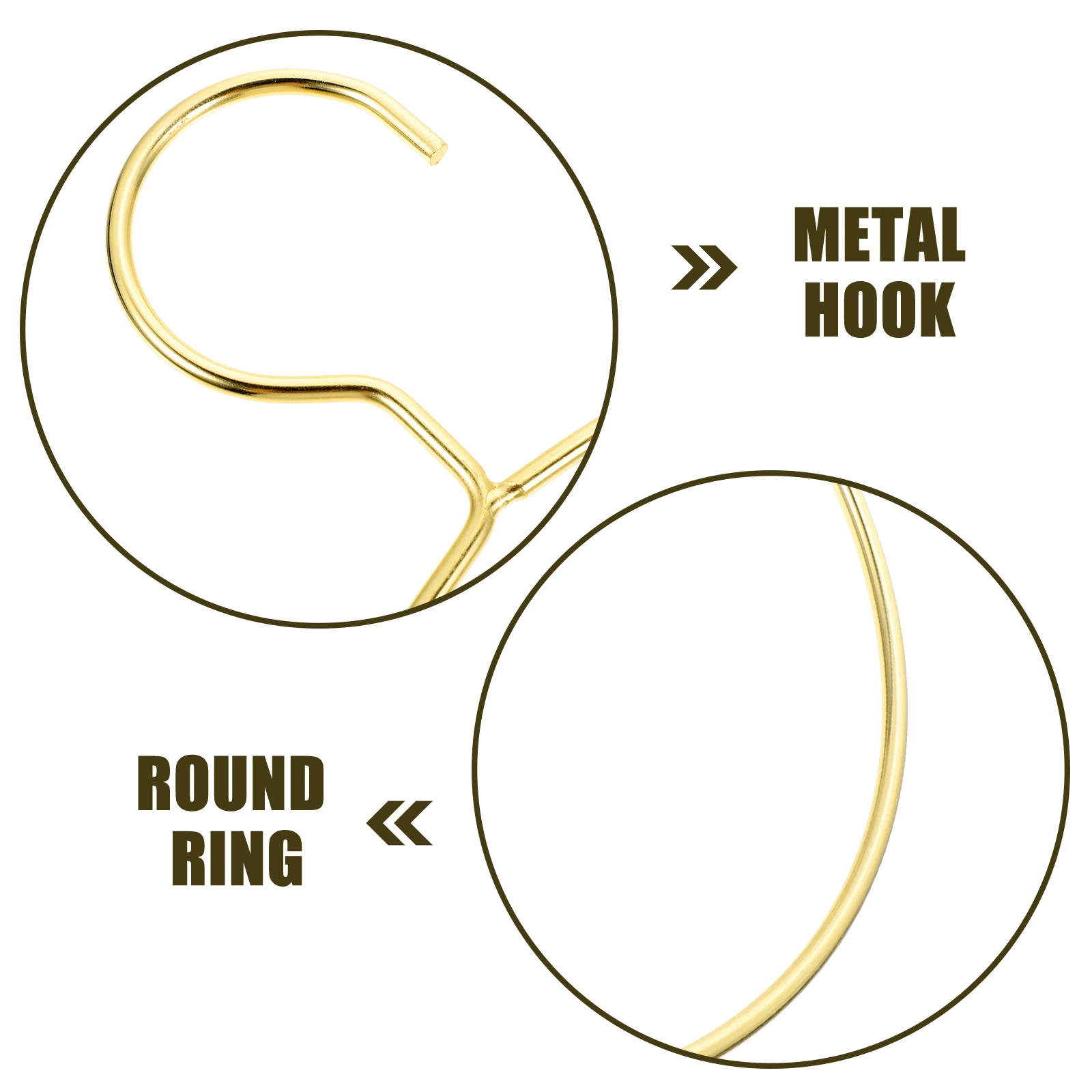 4pcs Scarf Ring Hanger Metal Clothes Hanger Closet Shawl Tie Organizer Lightweight Strong Bearing Smooth No Burr
4pcs Scarf Ring Hanger Metal Clothes Hanger Closet Shawl Tie Organizer Lightweight Strong Bearing Smooth No Burr