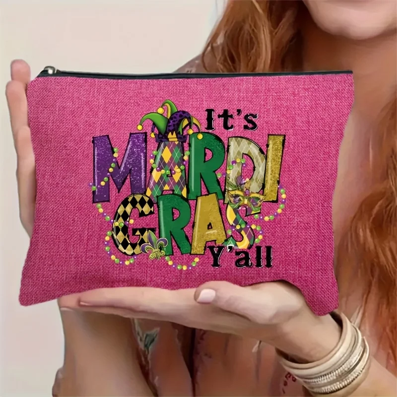 Carnival Letter Element Print Makeup Bag Zipper Pouch, Cosmetic Travel Bag, Wallet Pencil Case, Stationery Supplies Bag, Teacher
Carnival Letter Element Print Makeup Bag Zipper Pouch, Cosmetic Travel Bag, Wallet Pencil Case, Stationery Supplies Bag, Teacher
