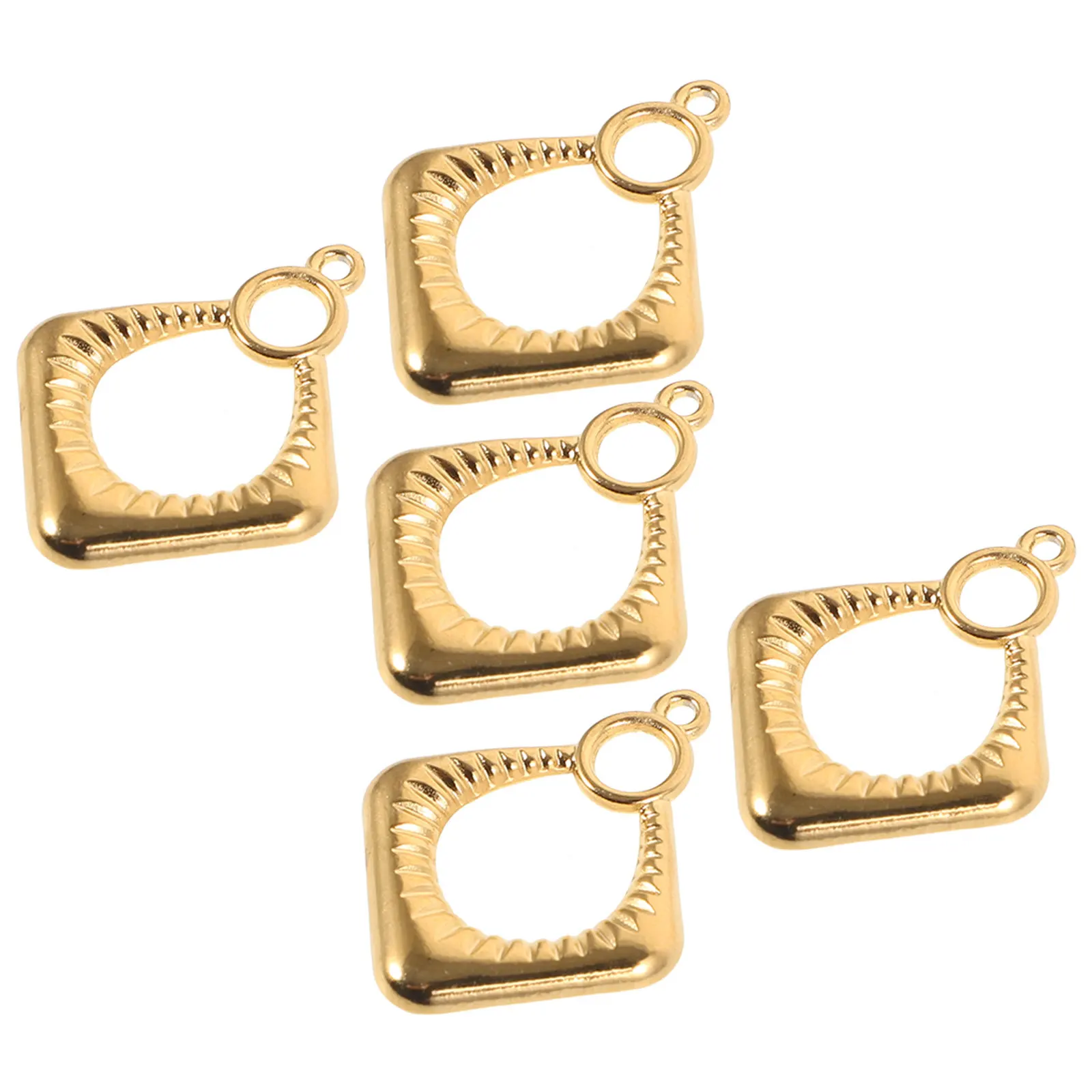 5Pcs Stainless Steel Necklace Charms Creative Shaped Pendants DIY Jewelry Making Findings Waterproof Boho Accessories
5Pcs Stainless Steel Necklace Charms Creative Shaped Pendants DIY Jewelry Making Findings Waterproof Boho Accessories