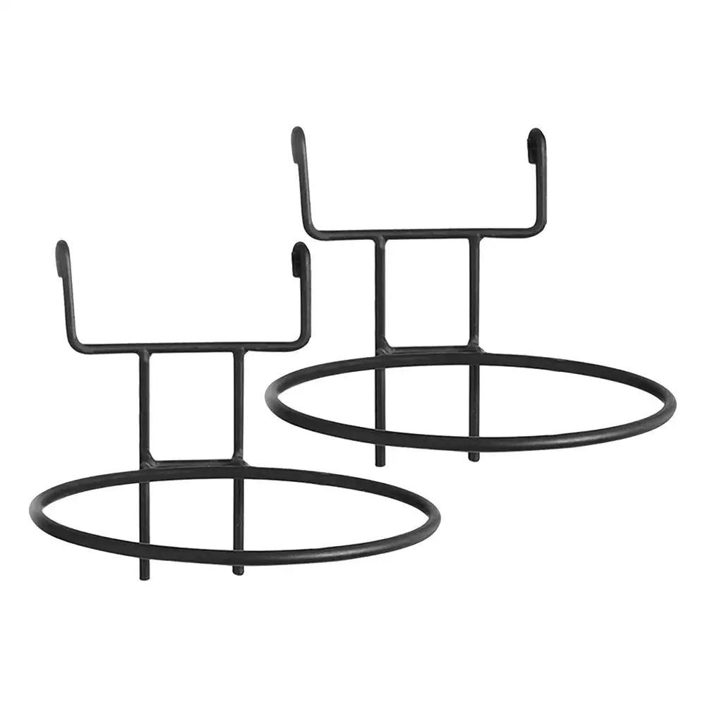 2Pcs Wall Mounted Flower Pot Holder Metal Hanging Plant Balcony Indoor Nursery Planter Round Space Saving Easy Installation
2Pcs Wall Mounted Flower Pot Holder Metal Hanging Plant Balcony Indoor Nursery Planter Round Space Saving Easy Installation