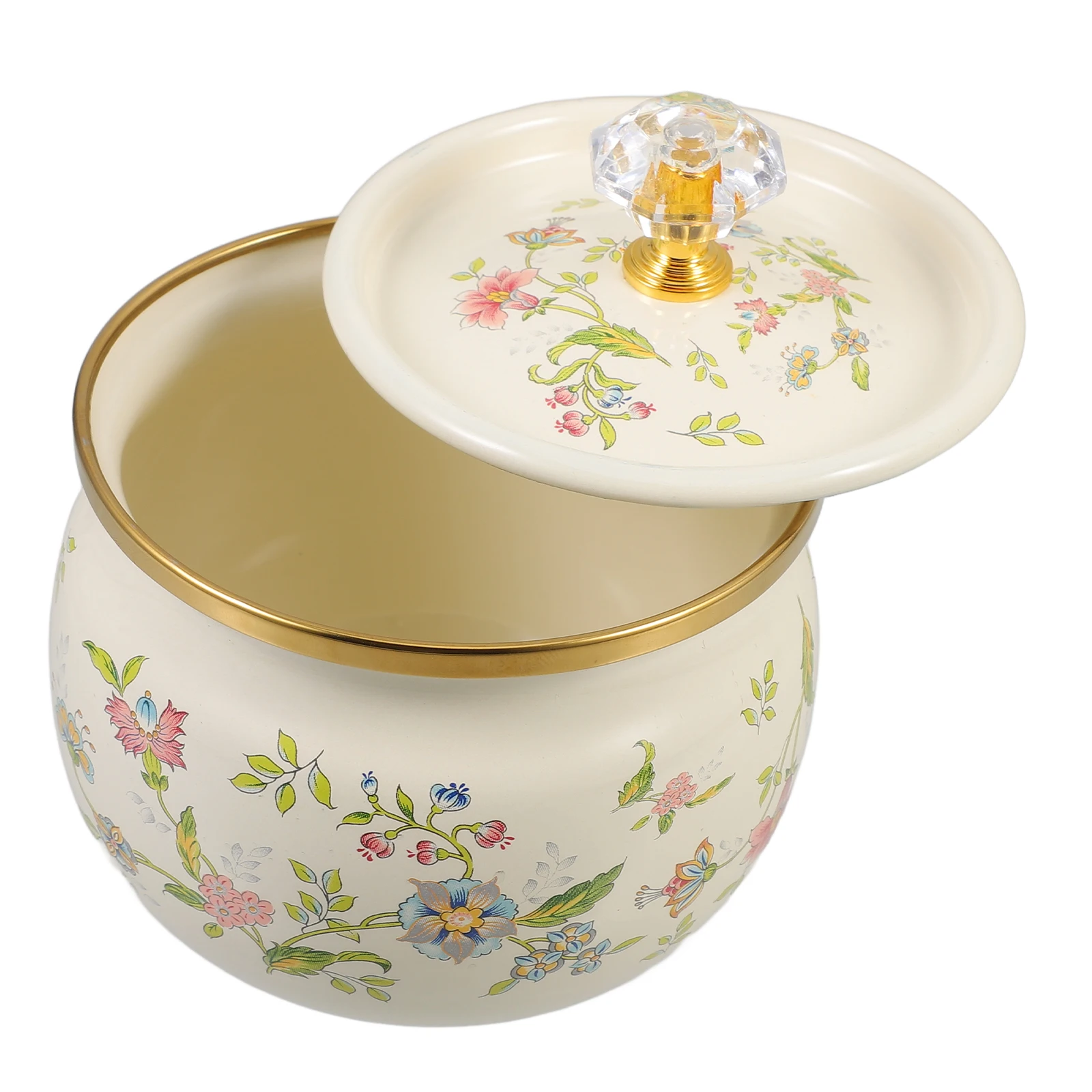 Flower Pattern Storage Multi-Functional Canister For Tea Sugar Spice Kitchen Organizer Candy Container Household Enamel
Flower Pattern Storage Multi-Functional Canister For Tea Sugar Spice Kitchen Organizer Candy Container Household Enamel