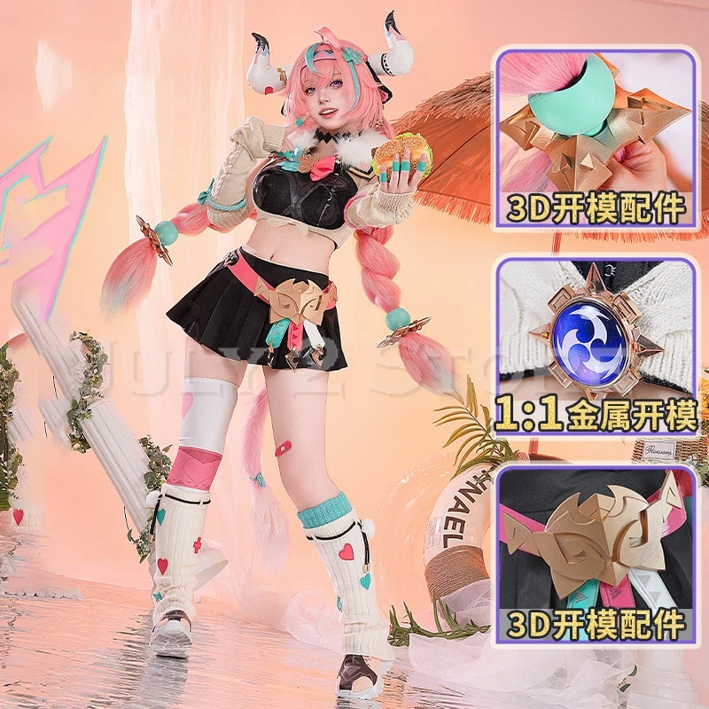 Varesa Cosplay Costume Genshin Impact Pink Uniforms Cute Outfit Dress Game Girls Women Long Skirt Halloween Party Clothes
Varesa Cosplay Costume Genshin Impact Pink Uniforms Cute Outfit Dress Game Girls Women Long Skirt Halloween Party Clothes