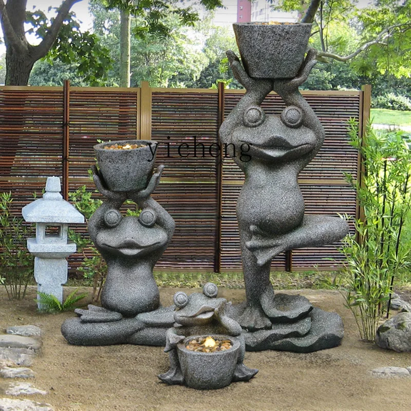 ZK Water Flowing Ornament for Entryway Balcony Terrace Courtyard Garden Landscaping Creative Animal Shaped Flower Pot
ZK Water Flowing Ornament for Entryway Balcony Terrace Courtyard Garden Landscaping Creative Animal Shaped Flower Pot