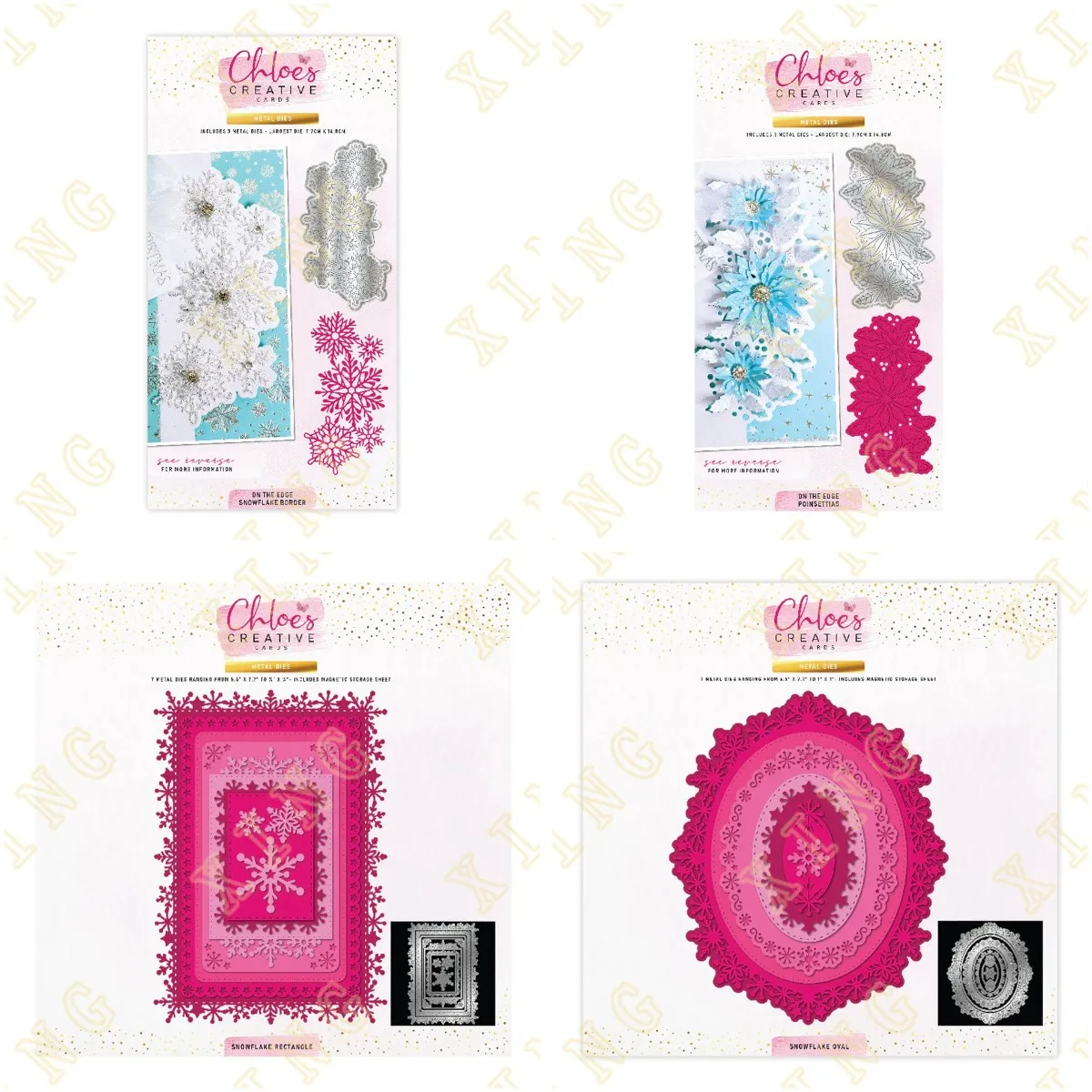 2024 New On the Edge Poinsettias Snowflake Cutting Dies Craft Embossing Make Paper Greeting Card Making Template DIY Handmade
2024 New On the Edge Poinsettias Snowflake Cutting Dies Craft Embossing Make Paper Greeting Card Making Template DIY Handmade