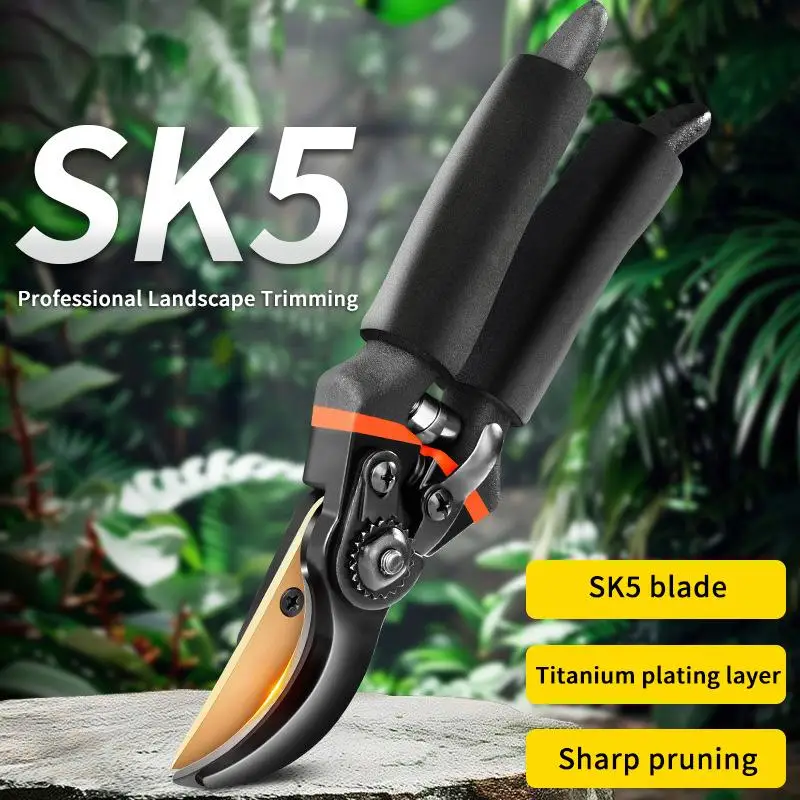 Professional Pruning Shears Hand Pruners Garden Clippers Soft Grip Handle Multifunctional Gardening Scissors
Professional Pruning Shears Hand Pruners Garden Clippers Soft Grip Handle Multifunctional Gardening Scissors