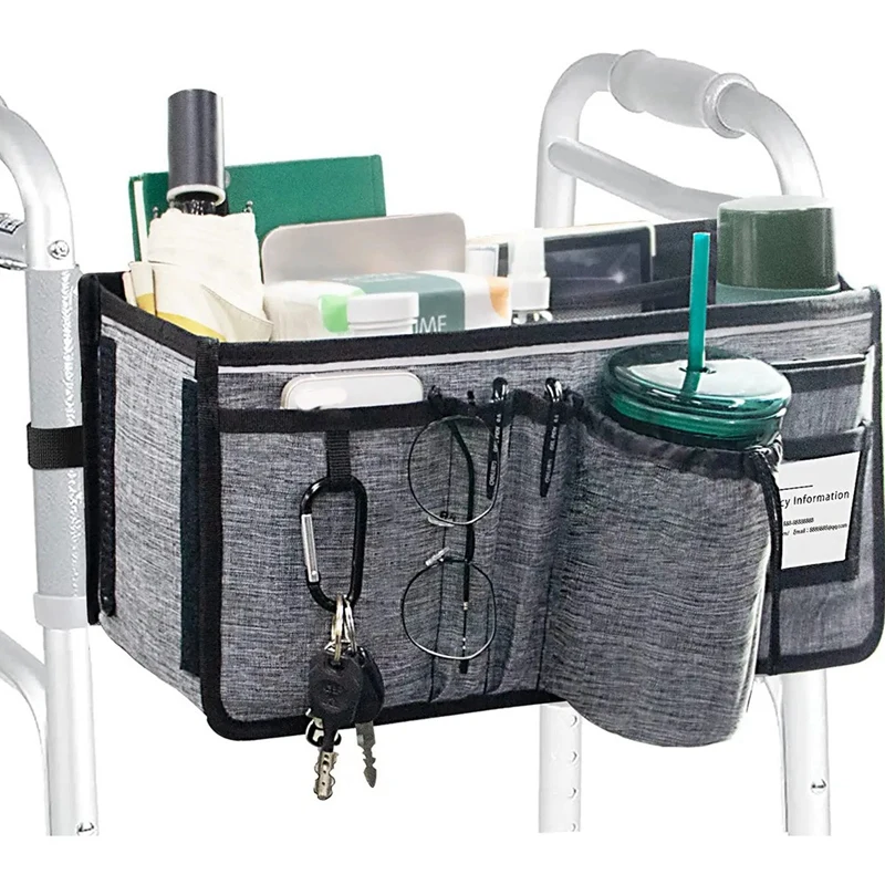 Basket For Walker Ravmix Walker Accessories Bag For Folding Walker Hands-Free Storage Bag
Basket For Walker Ravmix Walker Accessories Bag For Folding Walker Hands-Free Storage Bag
