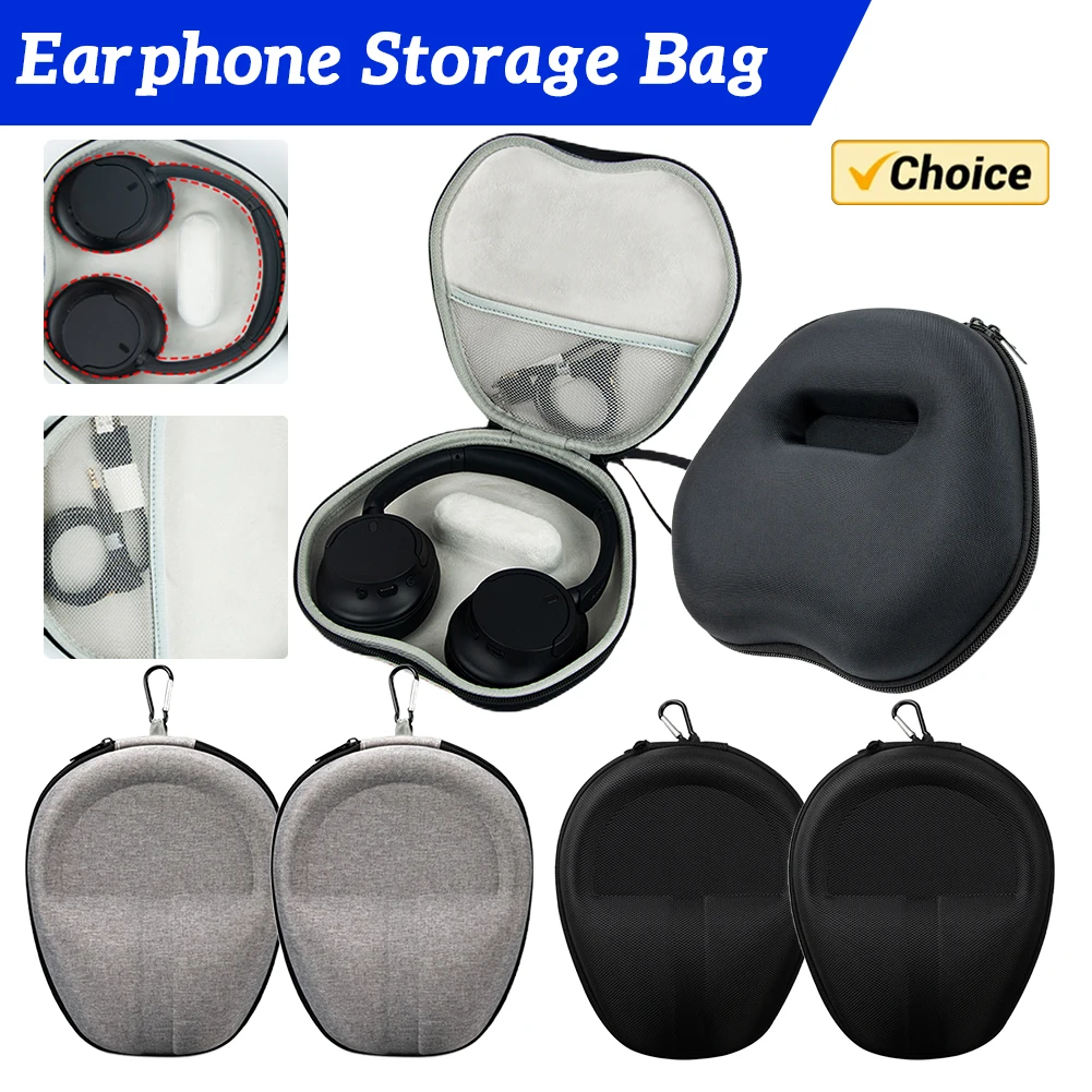Жесткая сумка для хранения с ручной веревкой, портативная сумка для хранения, противоударные аксессуары против царапин для SONY WH-CH720N/WH-CH520
Жесткая сумка для хранения с ручной веревкой, портативная сумка для хранения, противоударные аксессуары против царапин для SONY WH-CH720N/WH-CH520