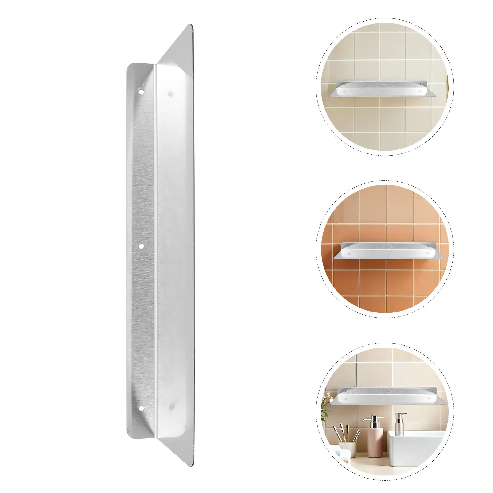 Stainless Steel Wall Mounted Floating Shelf Kitchen Storage Rack Bathroom Organizer Metal Wall Shelf Spice Bottle Rack
Stainless Steel Wall Mounted Floating Shelf Kitchen Storage Rack Bathroom Organizer Metal Wall Shelf Spice Bottle Rack