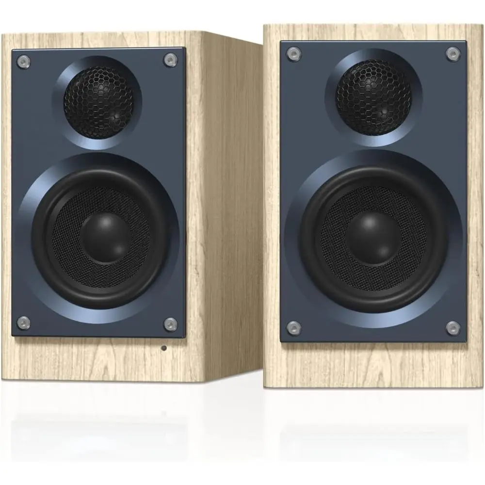 HOMAY BS3 Active Bluetooth Bookshel Speaker, 60W Powered Home Audio Speakers with 3 Inch Wooer, Studio Monitor Speaker with Sub
HOMAY BS3 Active Bluetooth Bookshel Speaker, 60W Powered Home Audio Speakers with 3 Inch Wooer, Studio Monitor Speaker with Sub