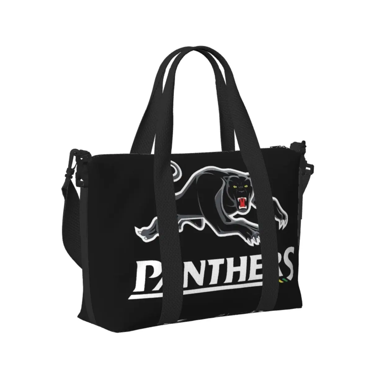 Custom Panthers-Penrit Beach Travel Bag Large Capacity Tote Bags for Gym Sport Women Shopping Duffle Shoulder Bag
Custom Panthers-Penrit Beach Travel Bag Large Capacity Tote Bags for Gym Sport Women Shopping Duffle Shoulder Bag