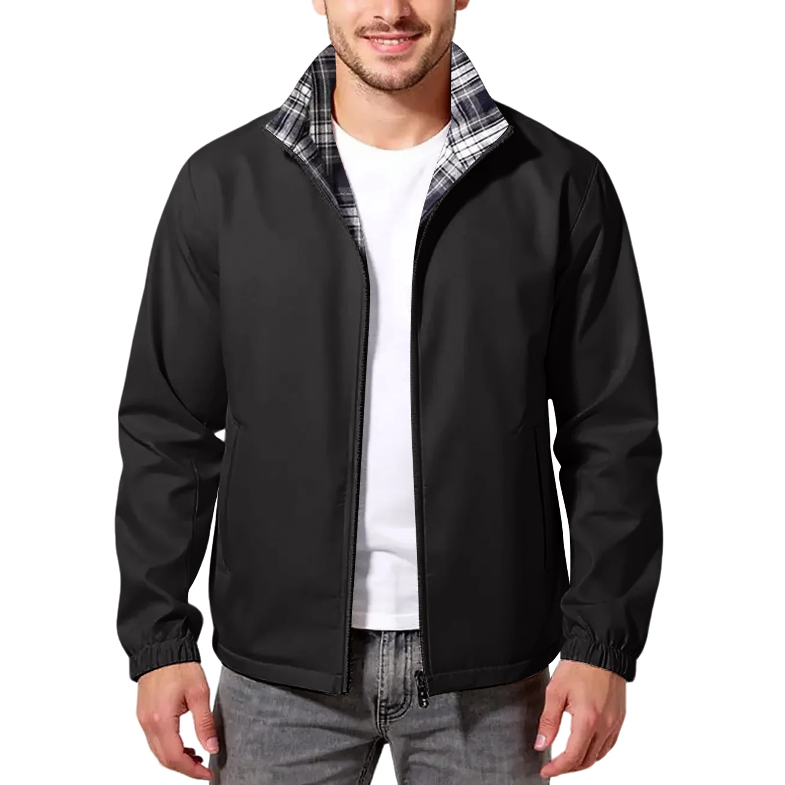 Thin Model Jacket American Baseball Jacket Men's Spring and Autumn Trendy Patchwork Loose Ruffian Handsome High-end Jacket
Thin Model Jacket American Baseball Jacket Men's Spring and Autumn Trendy Patchwork Loose Ruffian Handsome High-end Jacket