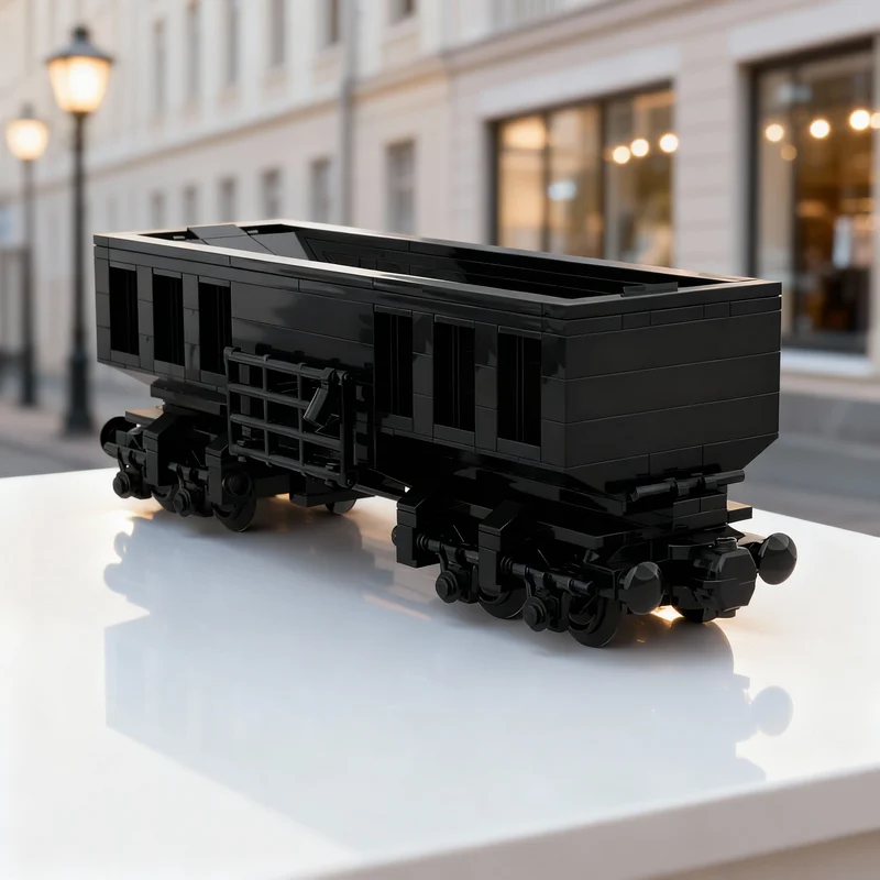 442pcs MOC Black Coal Wagon Train Model Building Blocks Toy Construction Assemble DIY Creative Education Christmas Gifts Idea
442pcs MOC Black Coal Wagon Train Model Building Blocks Toy Construction Assemble DIY Creative Education Christmas Gifts Idea