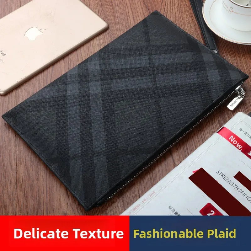 2020 New Men's Leather Handbag Envelope Sle Thin Casual Busin Handheld Bag with Phone ket Zipper Closure Small Size
2020 New Men's Leather Handbag Envelope Sle Thin Casual Busin Handheld Bag with Phone ket Zipper Closure Small Size