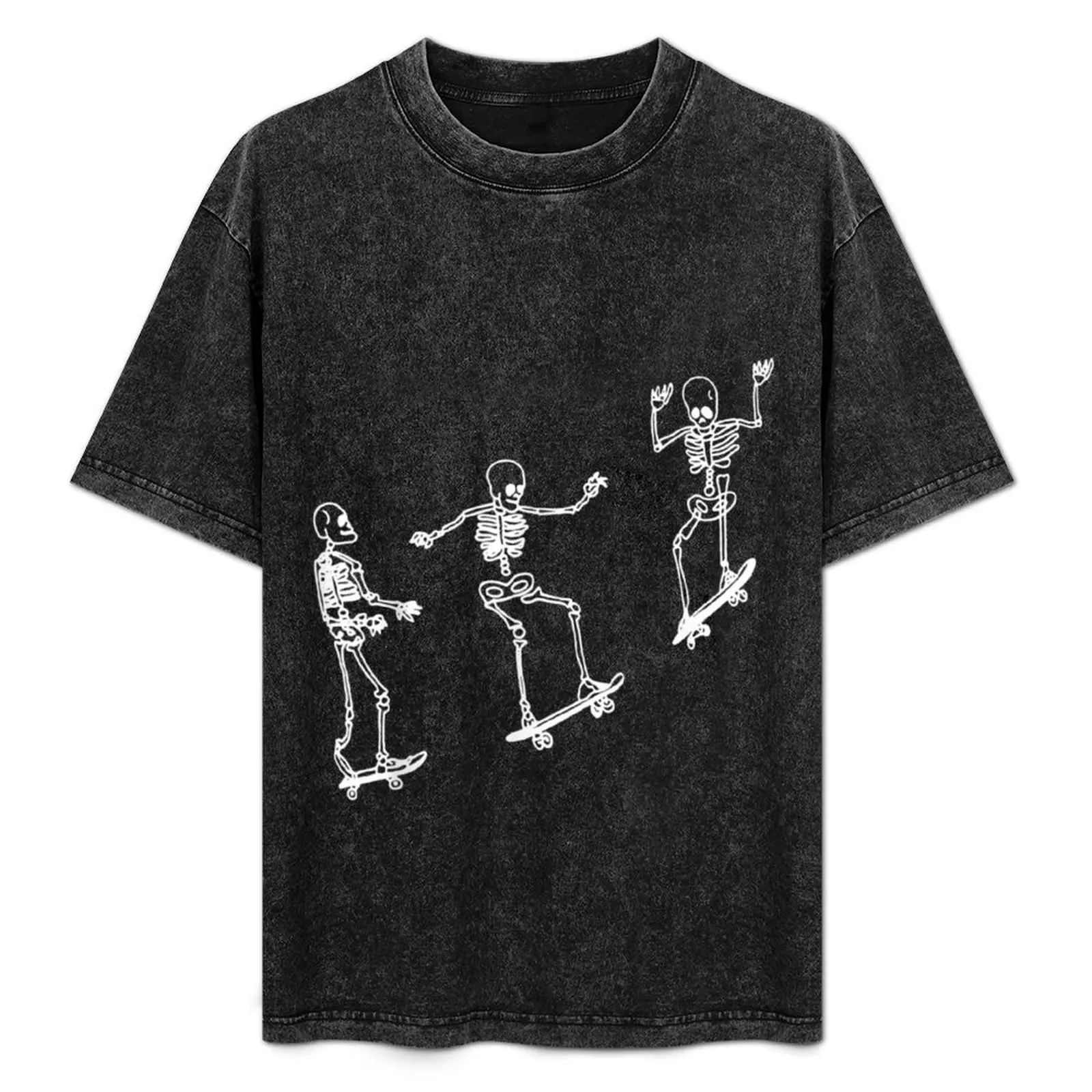 Funny Skeleton Skateboard T-Shirt anime clothes baggy shirts Short sleeve tee men
Funny Skeleton Skateboard T-Shirt anime clothes baggy shirts Short sleeve tee men