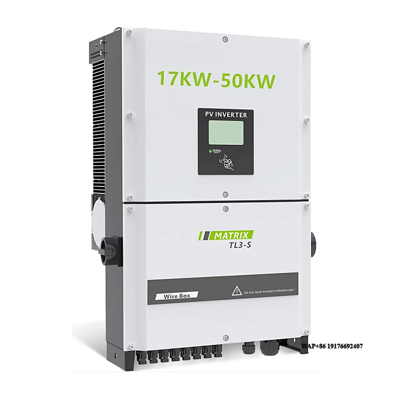 TTN Growatt Inverter 20KW 25KW 30KW 40KW TL3-S Solar Power Inverter on Grid 3Phase 380V Solar Inverter
TTN Growatt Inverter 20KW 25KW 30KW 40KW TL3-S Solar Power Inverter on Grid 3Phase 380V Solar Inverter