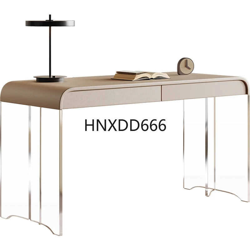 Light luxury desk household acrylic suspension dresser writing table integrated
Light luxury desk household acrylic suspension dresser writing table integrated